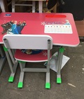 Hình ảnh: bộ bàn ghế trẻ em của nội thất xuân hòa BHS13-06 xanh hồng 