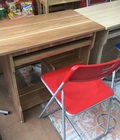 Hình ảnh: bàn vi tính 80cm không màu 61 +ghế chậu đỏ 