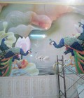 Hình ảnh: Tranh gạch 3D sứ ngọc chim công
