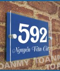 Hình ảnh: Biển số nhà mica 2 lớp mang vẻ đẹp hiện đại