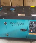 Hình ảnh: Máy phát điện Nhật Bản Bamboo 9800 có vỏ chống ồn ,công suất 8kW chạy dầu giá cả cạnh tranh.
