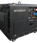 Hình ảnh: Máy phát điện diesel 6kva Hyundai Vỏ chống ồn, đề nổ