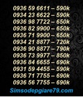 Hình ảnh: Sim đẹp số vip giá rẻ, dạng aabb, abab, sảnh, gánh, thần tài, lộc phát, trả trước đầu 09.