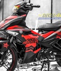 Hình ảnh: Tổng hợp tem xe Exciter 150 đỏ đen tháng 5/2018 đẹp do Decal46 thực hiện