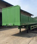 Hình ảnh: Bán rơ mooc sàn có thành lửng có thể tháo rời 3 trục 40 feet. Giá 350 triệu