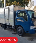 Hình ảnh: Xe tải Kia Thaco K165s thùng mui bạt, tải trọng 1 tấn 4. LH 0922210216