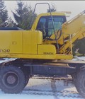 Hình ảnh: Máy xúc đào bánh lốp Komatsu 130