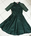 Hình ảnh: Váy xanh rêu màu hot năm nay