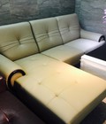 Hình ảnh: Sofa da sang trọng màu vàng - Mã AP005