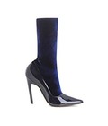 Hình ảnh: Giày cao gót Balenciaga Women s 444772W04214100 Blue Velvet Ankle Boots