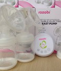 Hình ảnh: Máy hút sữa điện đôi kèm matxa 12 cấp độ Rozabi
