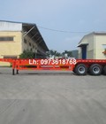 Hình ảnh: Chuyên cung cấp moóc xương 45 feet, 3 trục, tải trọng 31 tấn, 13 lốp Casumina hiệu Doosung Hàn Quốc