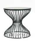 Hình ảnh: PLATNER 06 | Bàn sofa Platner kính cường lực chân thép sơn