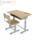 Hình ảnh: bộ bàn học cho bé, bàn học cao cấp tăng giảm chiều cao