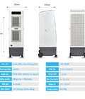 Hình ảnh: Quạt điều hòa 2 tầng Akyo Ak3000 Nhật Bản