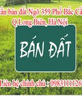 Hình ảnh: Cần bán đất Ngõ 359 Phố Bắc Cầu, Q Long Biên, Hà Nội