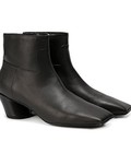 Hình ảnh: Giày nữ Balenciaga Women s 444729Wayi01000 Black Leather Ankle Boots