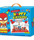 Hình ảnh: Bộ trang trí Happy Birthday Siêu Nhân
