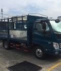 Hình ảnh: Xe thaco ollin350 tiểu chuẩn Euro4 đời 2018 thùng mui bạt mở 5 bửng, xanh dương. Hỗ trợ trả góp 70 75%.
