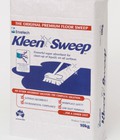 Hình ảnh: Chất thấm hút dầu trên nền sàn Kleen Sweep
