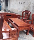 Hình ảnh: Bộ Bàn Ghế Minh Quốc Voi Gỗ H.ương Vân