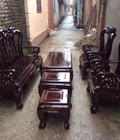 Hình ảnh: Bộ bàn ghế giả cổ minh đào gỗ tràm lõi