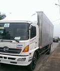 Hình ảnh: Bán xe HINO 6 tấn thùng kín , xe tải HINO 6,4 tấn thùng mui bạt bán trả góp