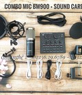 Hình ảnh: Combo mic BM900 và Soundcard v8