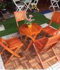 Hình ảnh: bàn ghế gỗ xếp mini giá rẻ