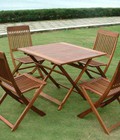 Hình ảnh: bàn ghế gỗ xếp giá rẻ