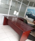Hình ảnh: Bàn giám đốc kiễu chử L màu nâu
