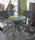 Hình ảnh: Thanh lý bộ bàn ghế mây cafe cũ M11