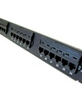 Hình ảnh: Phân phối Patch Panel cat5e AMP 24 port 