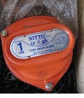 Hình ảnh: Pa lăng xích kéo tay Nitto 1 tấn 5 m, 2 tấn 3 m, 3 tấn 5 m