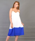 Hình ảnh: Đầm maxi ombre đan dây lưng