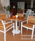 Hình ảnh: Thanh Lý Bàn Ghế Cafe Gỗ Chân Sắt Cao Cấp Tồn Kho