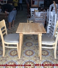 Hình ảnh: Bộ Bàn Ghế Cafe Cabin 2 Ghế Thanh Lý
