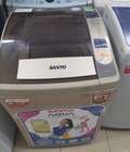 Hình ảnh: Máy giặt Sanyo 7 kg, mới 90%, lòng inoxx lòng nghiêng, giặt sạch