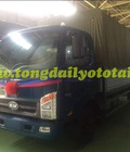 Hình ảnh: Xe tải veam vt260 1 1t9 thùng dài 6m1 chạy trong thành phố động cơ isuzu