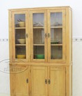 Hình ảnh: Tủ trưng bày gỗ sồi - 1m25 - EUF 173