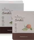 Hình ảnh: Set 10 miếng mặt nạ dưỡng da ốc sên SKINUA Skinua natural snail mask