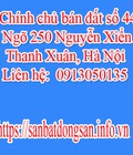 Hình ảnh: Chính chủ bán đất số 44 Ngõ 250 Nguyễn Xiển, Thanh Xuân, Hà Nội