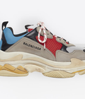 Hình ảnh: Balenciaga Vintage Triple S Trainers Fashion Sneakers Blue dành cho cả nam và nữ