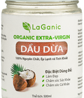 Hình ảnh: Dầu dừa nguyên chất LaGanic làm đẹp, chăm sóc cơ thể và cá nhân