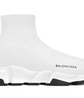 Hình ảnh: Giày thể thao cho cả nam và nữ Balenciaga Speed Trainer White Black
