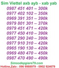 Hình ảnh: Xả kho sim viettel giá rẻ, cặp gánh tiến, đầu thần tài lộc phát, trả trước 09.