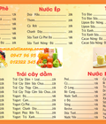 Hình ảnh: In menu, Thực đơn nhà hàng, quán cà phê, rẻ, đẹp lung linh