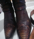 Hình ảnh: Bán giầy Cowboy Cuadra kèm Thắt lưng da rắn Vaquero xịn. Made in Mexico