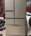 Hình ảnh: Tủ lạnh Sharp SJ XF47T ,Dung tích 465 LIT đời 2010 màu vàng cát đẹp xuất sắc