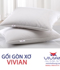 Hình ảnh: Best combo 2 gối gòn xơ 40x60cm cao cấp Vivian